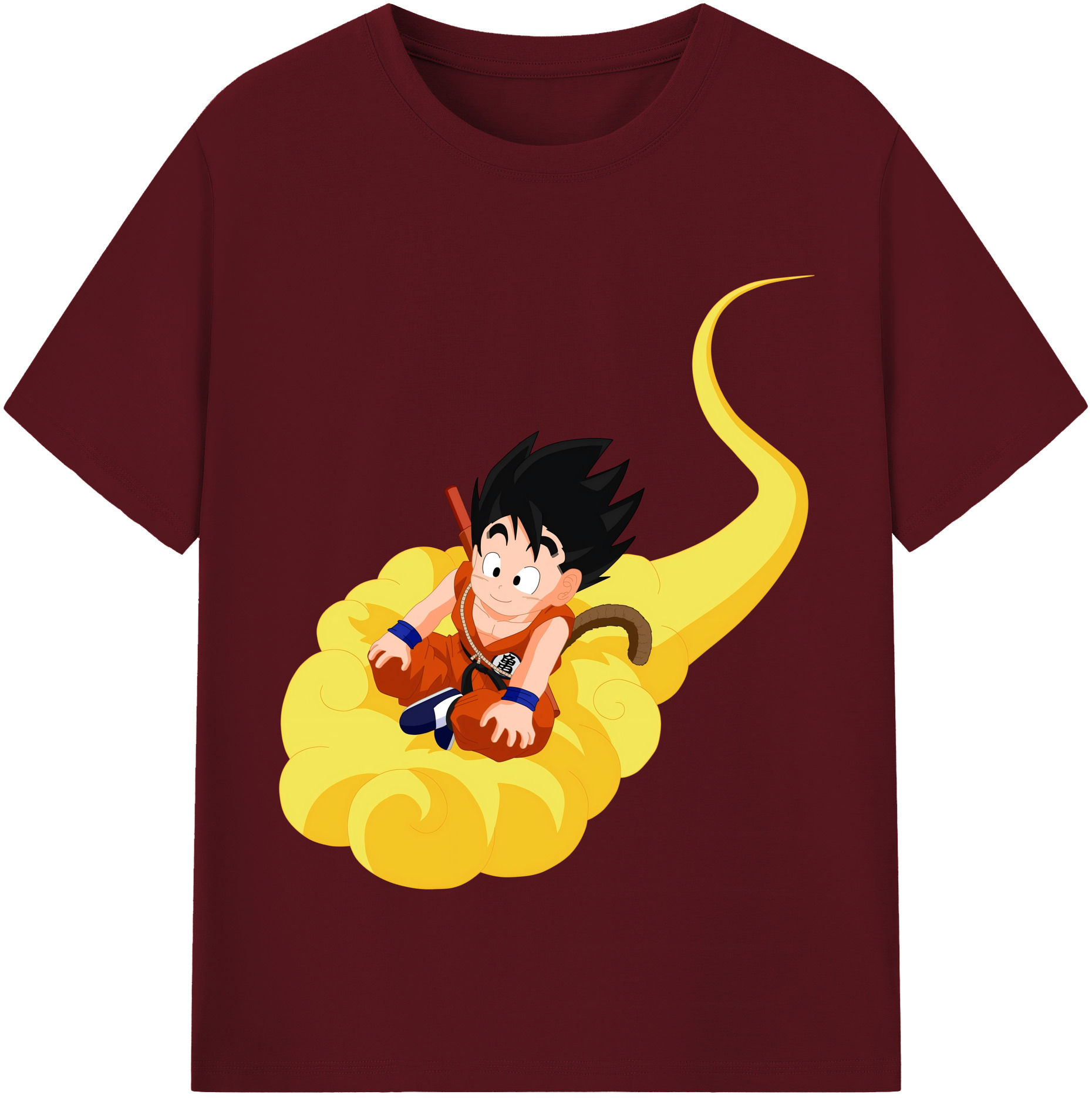 （画像用） ドラゴンボール 孫悟空（そん ごくう）Son Goku カカロット DRAGON BALL Kakarotto 綿100％半袖Tシャツ（フロントプリント）